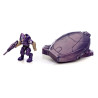 Mega Bloks Halo Metallic Elite Drop Pod set – Purple Elite