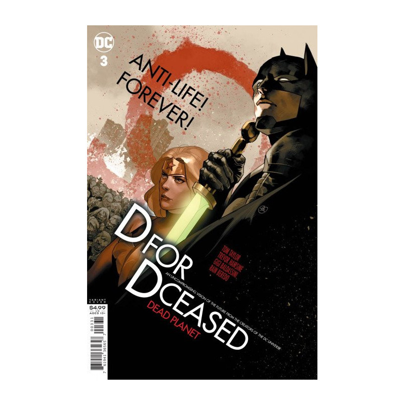 DCeased: Dead Planet  Issue 3c Variant