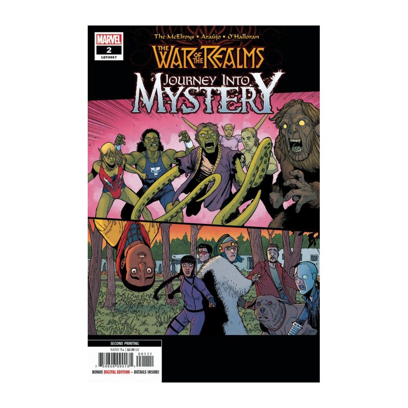 The War of the Realms: Journey into Mystery  Issue 2c Variant