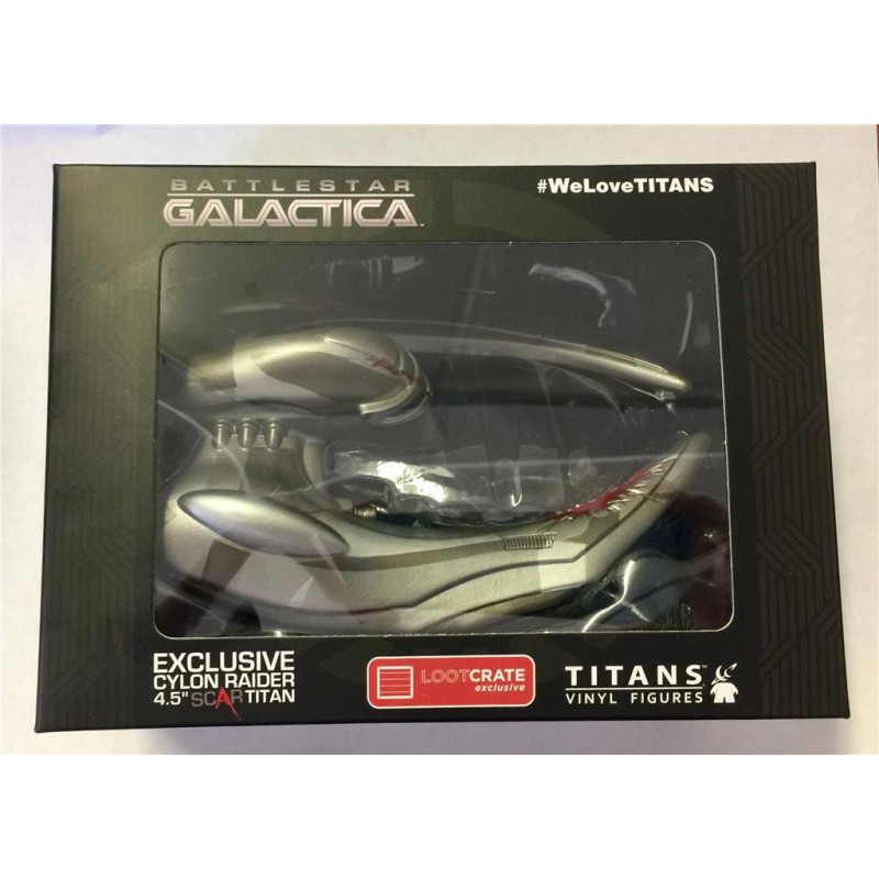 Battlestar Galactica TITANS: 4.5 inch Scar Raider