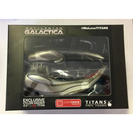 Battlestar Galactica TITANS: 4.5 inch Scar Raider