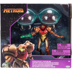 Metroid Samus Bounty Hunter Set 2.5-Inch Figure 3-Pack