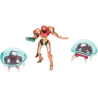 Metroid Samus Bounty Hunter Set 2.5-Inch Figure 3-Pack