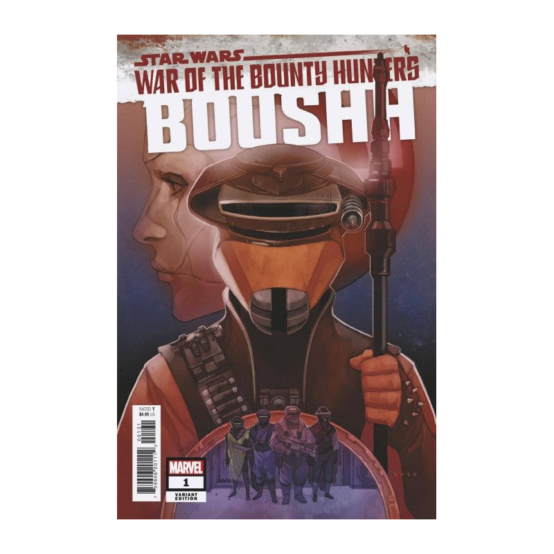 Star Wars: War of the Bounty Hunters – Boushh Issue 1c Variant