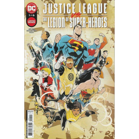 Justice League vs The Legion of Super-Heroes Mini Issue 1