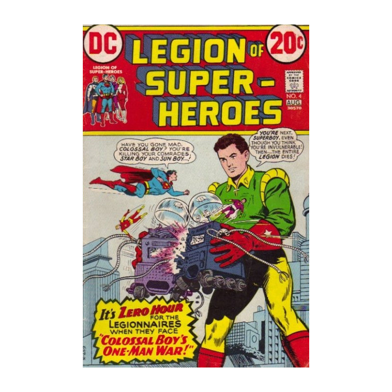 Legion of Super-Heroes Vol. 1 Issue 4