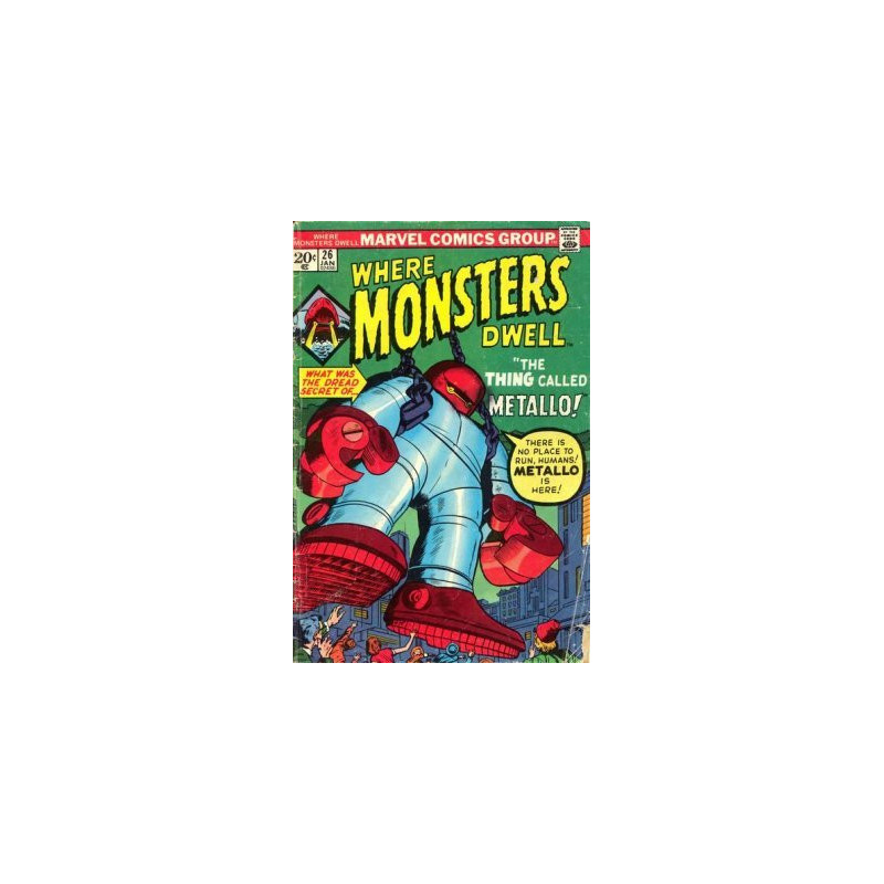 Where Monsters Dwell Vol. 1 Issue 26