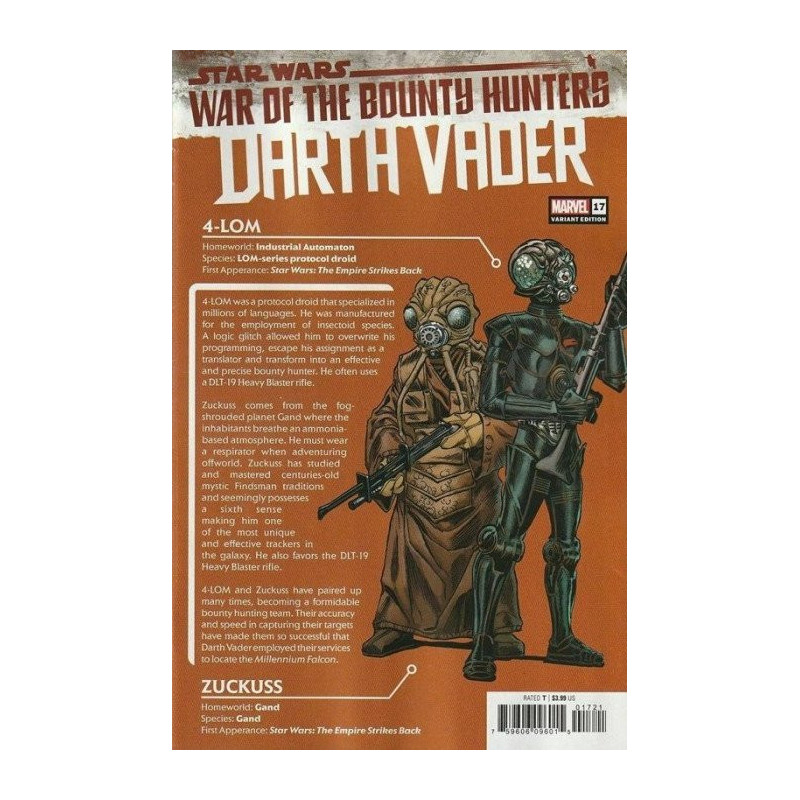 Star Wars: Darth Vader Vol. 3 Issue 17b Variant