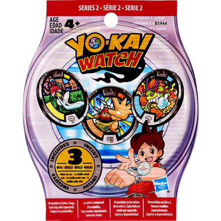 Yo-kai Watch – Series 2 - Medal Mystery Bags Blind Pack