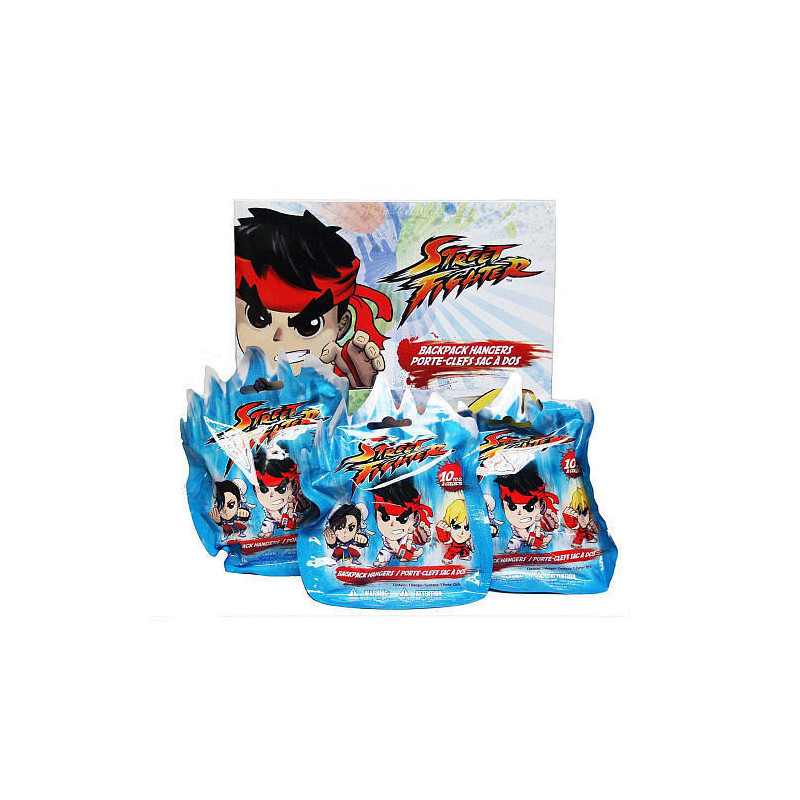 Street Fighter Backpack Hangers Mystery Pack