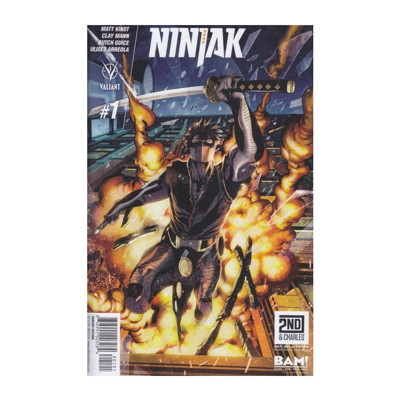 Ninjak Vol. 3 Issue  1BAM Variant