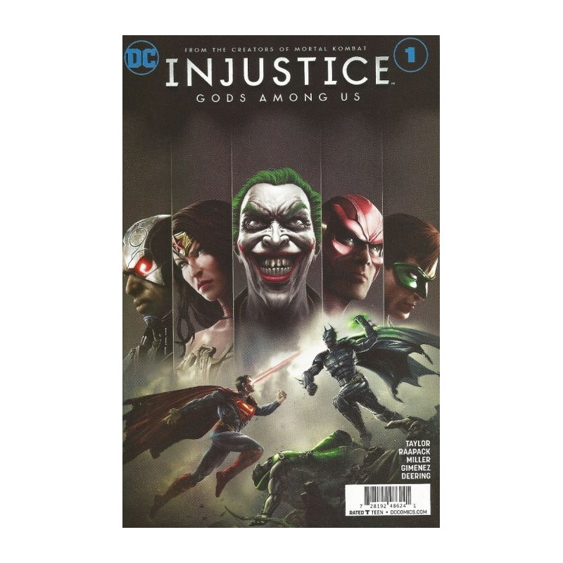 Injustice: Gods Among Us  Issue 1w