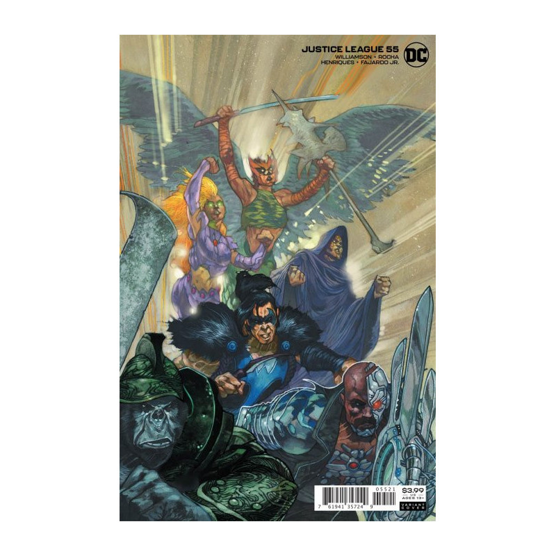 Justice League Vol. 4 Issue 55b Variant