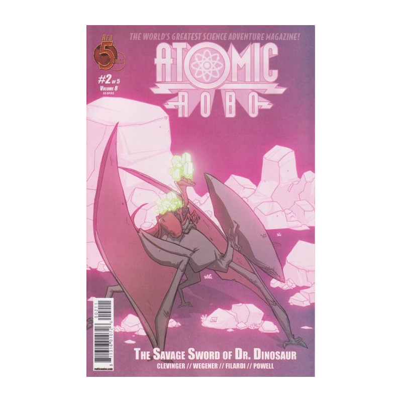 Atomic Robo: The Savage Sword of Dr. Dinosaur Issue 2