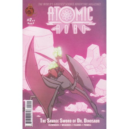 Atomic Robo: The Savage Sword of Dr. Dinosaur Issue 2
