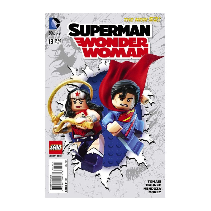 Superman / Wonder Woman  Issue 13b Variant