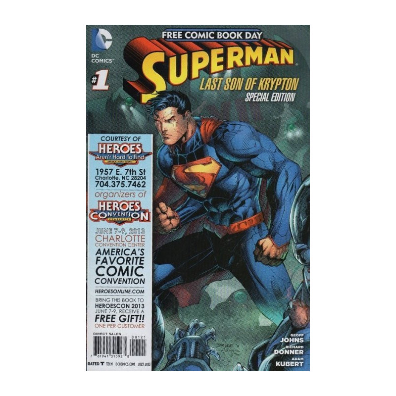 Superman: Last Son of Krypton - Special Edition One-Shot Issue 1hahtf