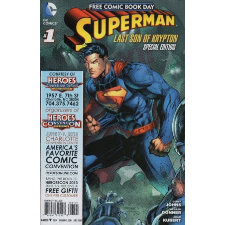 Superman: Last Son of Krypton - Special Edition One-Shot Issue 1hahtf