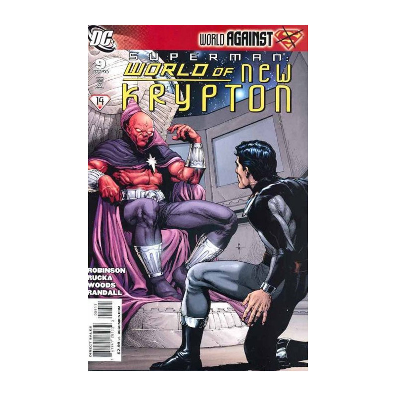 Superman: World of New Krypton Issue  9