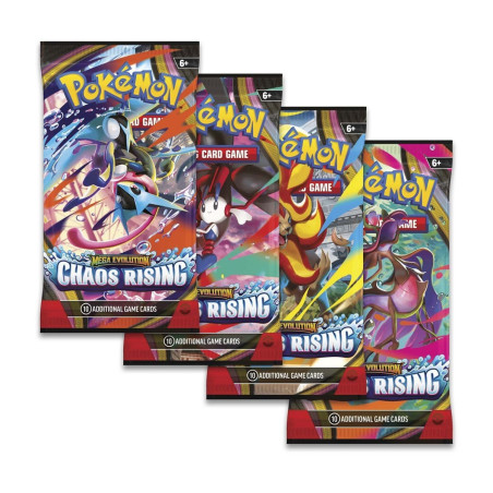 Pokémon TCG – Mega Evolution ( 4): Chaos Rising Booster Pack