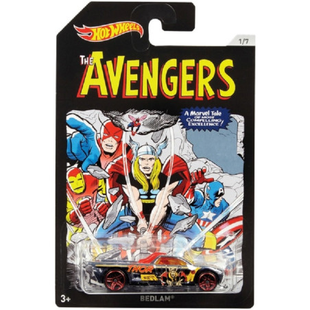 Hot Wheels – Avengers 2017 – Complete 7 Vehicle Set