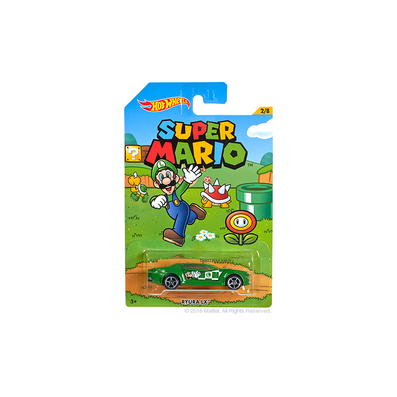 Hot Wheels – Super Mario 2016 – 2/8 Luigi's Ryura LX