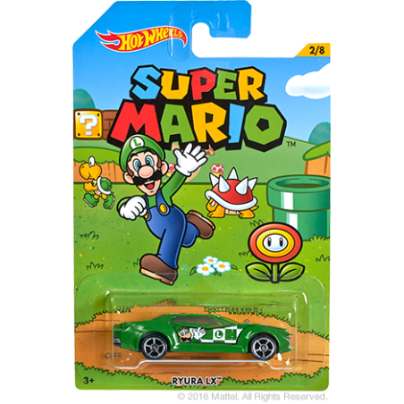 Hot Wheels – Super Mario 2016 – 2/8 Luigi's Ryura LX