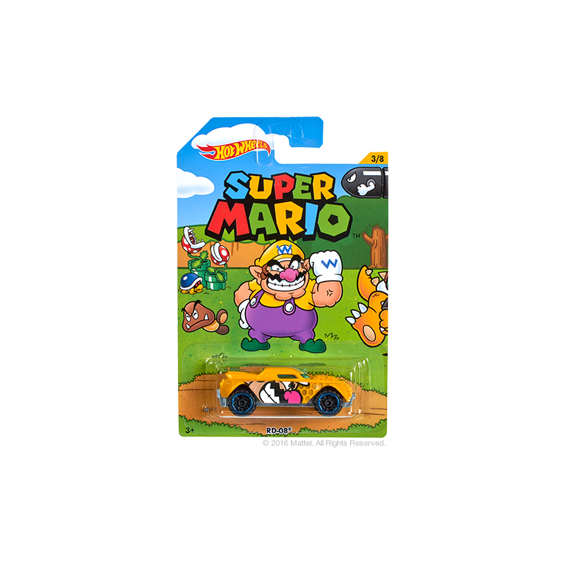 Hot Wheels – Super Mario 2016 – 3/8 Wario's RD-08
