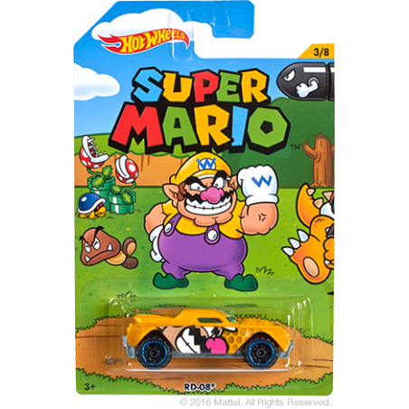 Hot Wheels – Super Mario 2016 – 3/8 Wario's RD-08