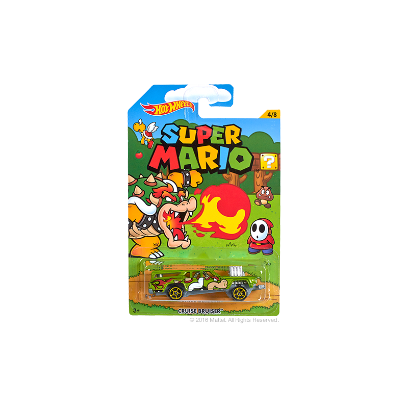 Hot Wheels – Super Mario 2016 – 4/8 Bowser's Cruise Bruiser