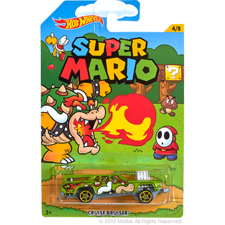 Hot Wheels – Super Mario 2016 – 4/8 Bowser's Cruise Bruiser