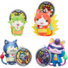 Yo-Kai Watch Faces of Jibanyan Exclusive Action Figure 4-Pack [2 Exclusive Metals]