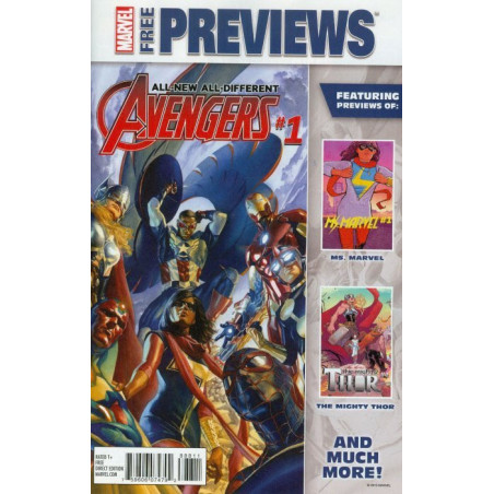 All-New All-Different Marvel Previews Mini Issue 2015-Nov