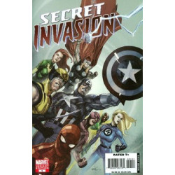 Secret Invasion Vol. 1 Issue 1d Variant CGC 9.4