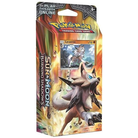 Pokémon TCG - Sun & Moon ( 3): Burning Shadows Rock Steady Lycanroc Theme Deck