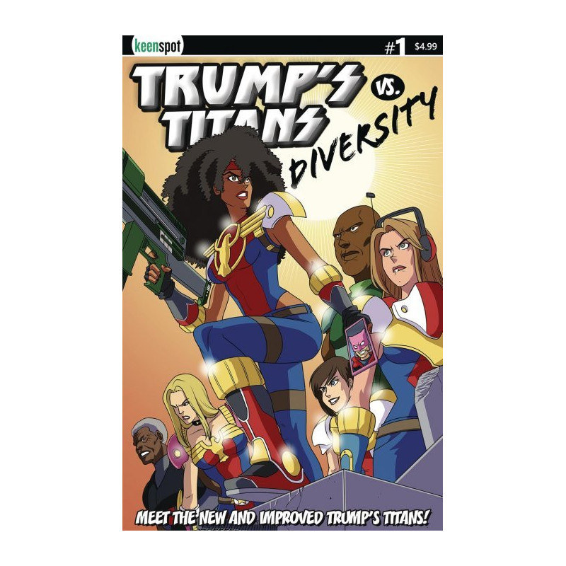 Trump's Titans vs Diversity One-Shot Issue 1