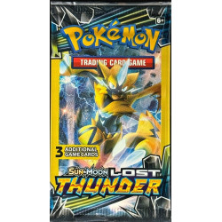 Pokémon TCG - Sun & Moon ( 8): Lost Thunder (3 card) Booster Pack