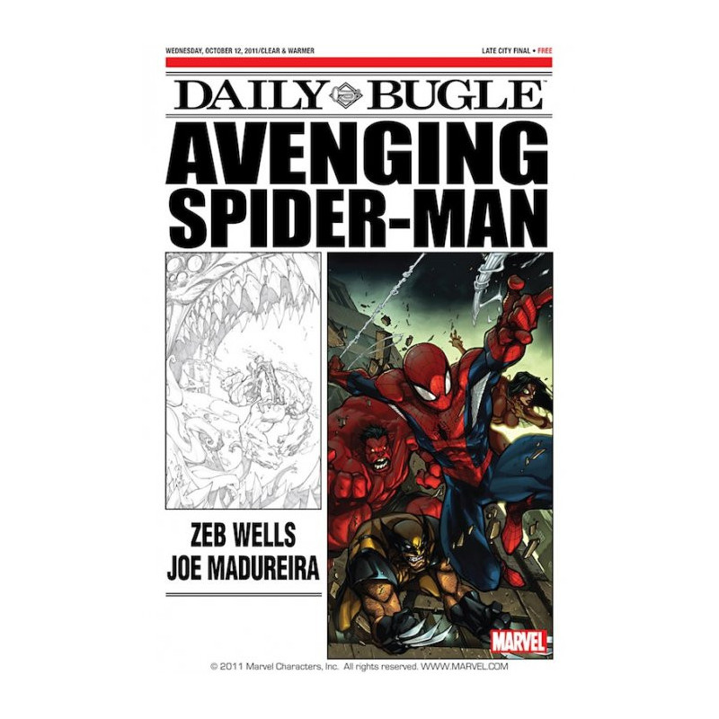 Daily Bugle: Avenging Spider-Man One-Shot Issue nn