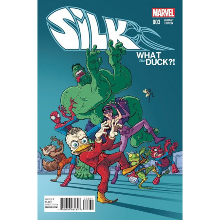 Silk Vol. 1 Issue 3c Variant