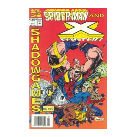 Spider-Man and X-Factor: Shadowgames Mini Issue 1