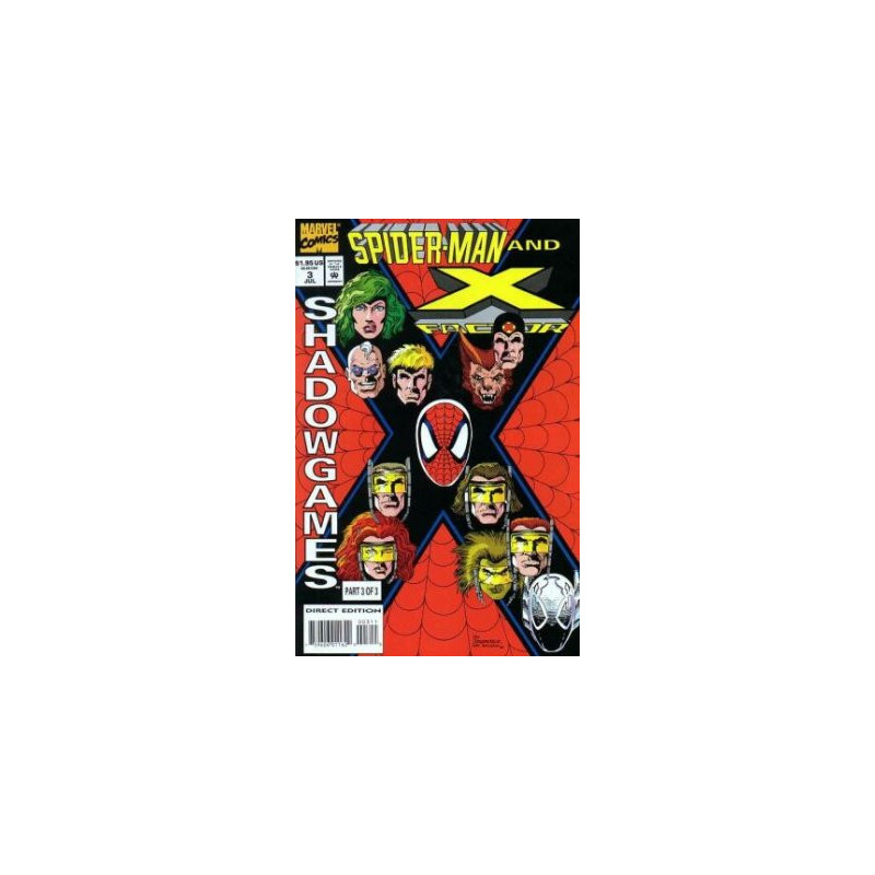 Spider-Man and X-Factor: Shadowgames Mini Issue 3