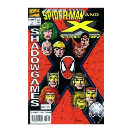 Spider-Man and X-Factor: Shadowgames Mini Issue 3
