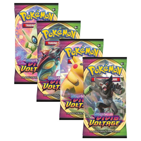 Pokémon TCG - Sword & Shield ( 4): Vivid Voltage Booster Pack