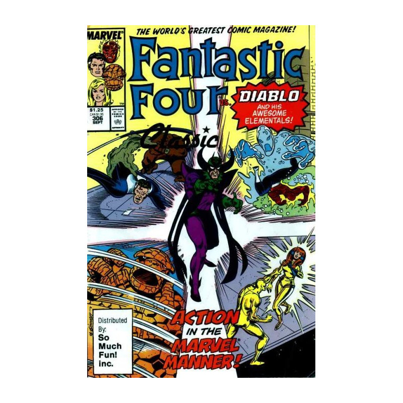 Fantastic Four Vol. 1 Issue 306 - classic print