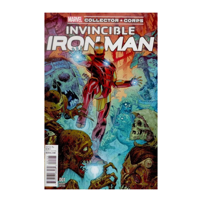 Invincible Iron Man Vol. 3 Issue  1c. corp Variant