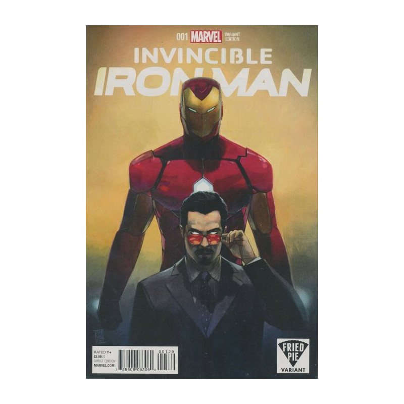 Invincible Iron Man Vol. 3 Issue  1fried pie Variant