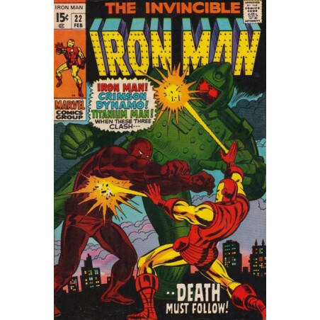Iron Man Vol. 1 Issue  22
