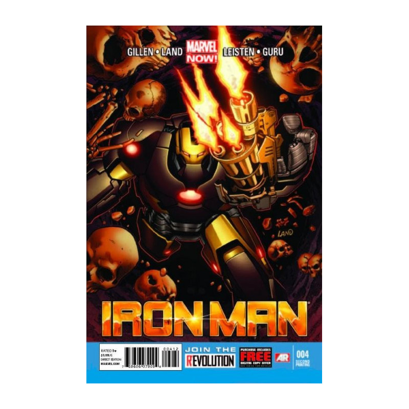 Iron Man Vol. 5 Issue  4-2nd print