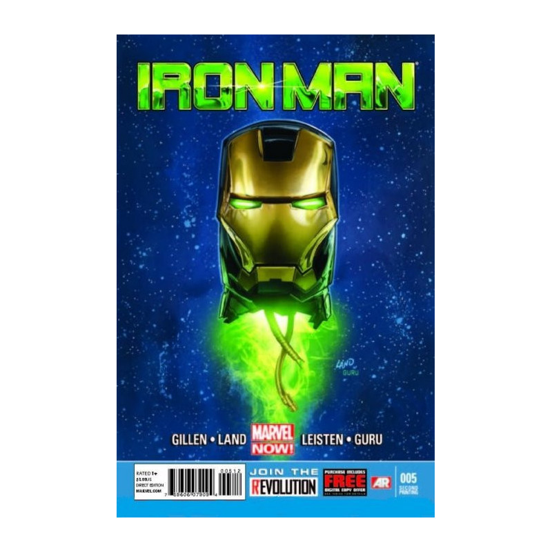 Iron Man Vol. 5 Issue  5-2nd print