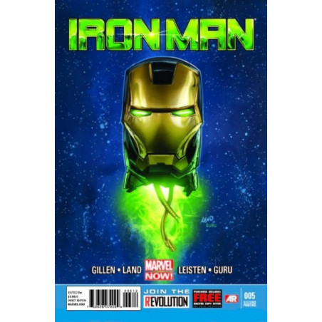 Iron Man Vol. 5 Issue  5-2nd print